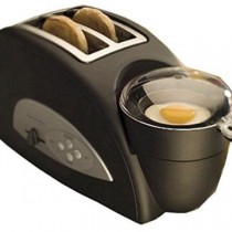 Back to Basics TEM500 Egg-and-Muffin 2-Slice Toaster and Egg Poacher